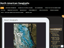 Tablet Screenshot of americangeoglyphs.com